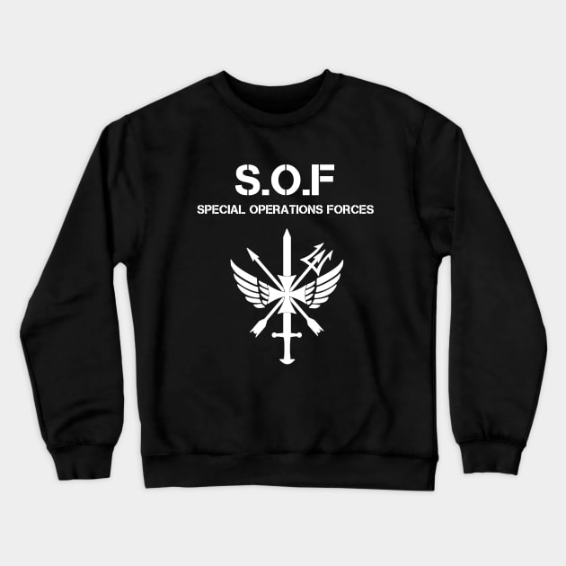 Special Operations Forces S.O.F. Crewneck Sweatshirt by Mishka